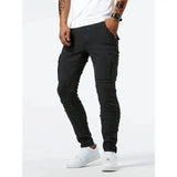 Denim Jeans Cargo Trousers - Covent & Co