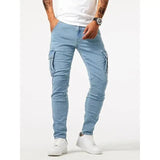 Denim Jeans Cargo Trousers - Covent & Co