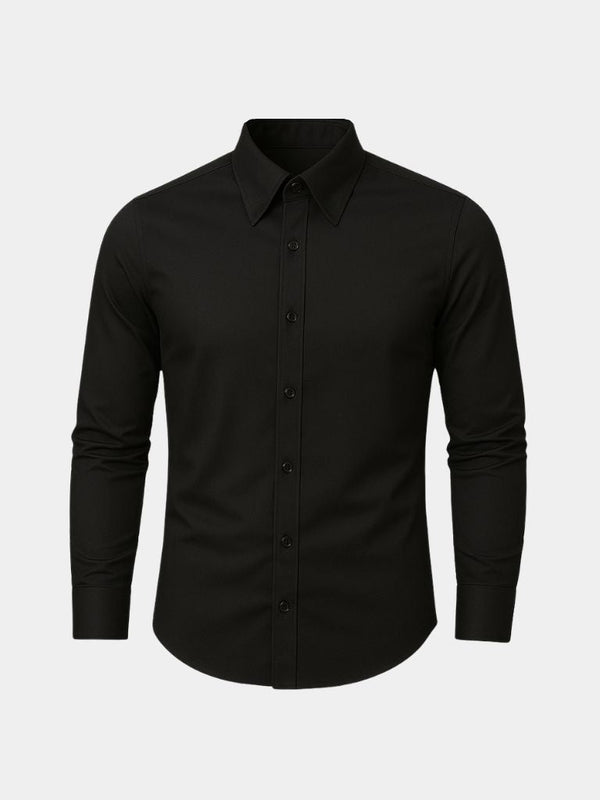 Elegant Spearpoint Collar Shirt - Covent & Co