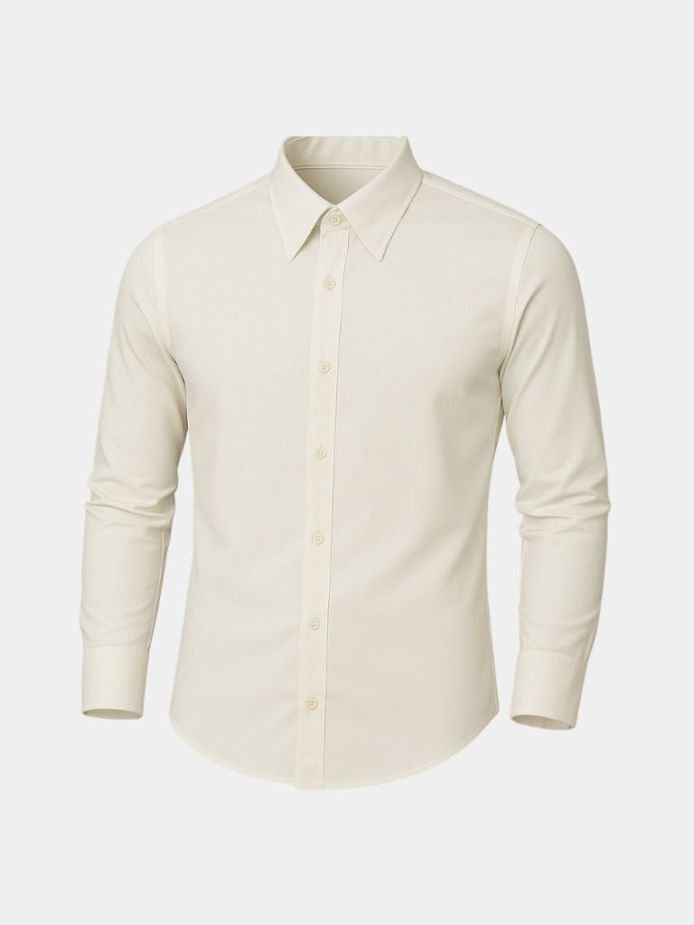 Elegant Spearpoint Collar Shirt - Covent & Co