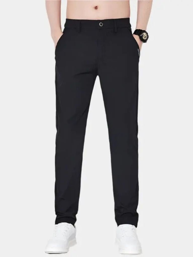 Essencial Stretch Trousers - New Elastic Waist - Covent & Co