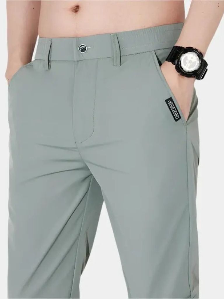 Essencial Stretch Trousers - New Elastic Waist - Covent & Co