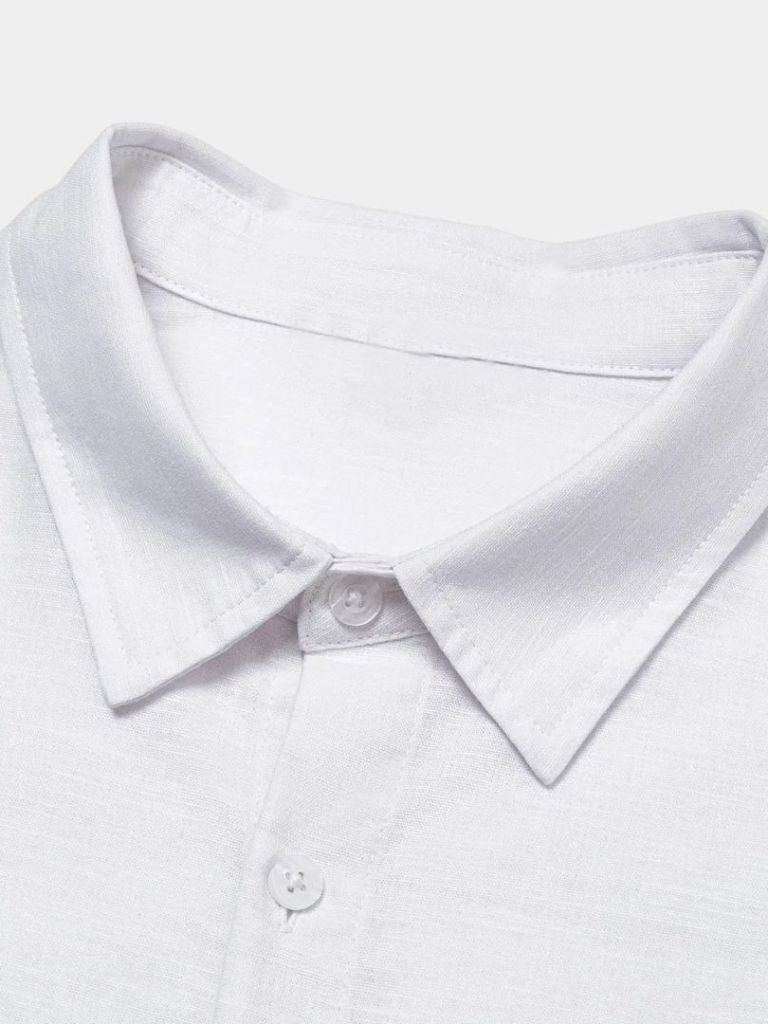 Essential Linen Casual Shirt - Covent & Co