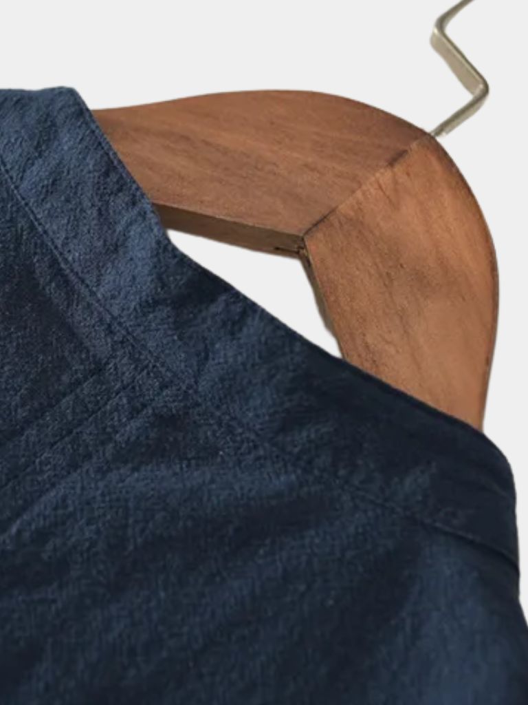 Essential Short Sleeve Linen Shirt - Covent & Co