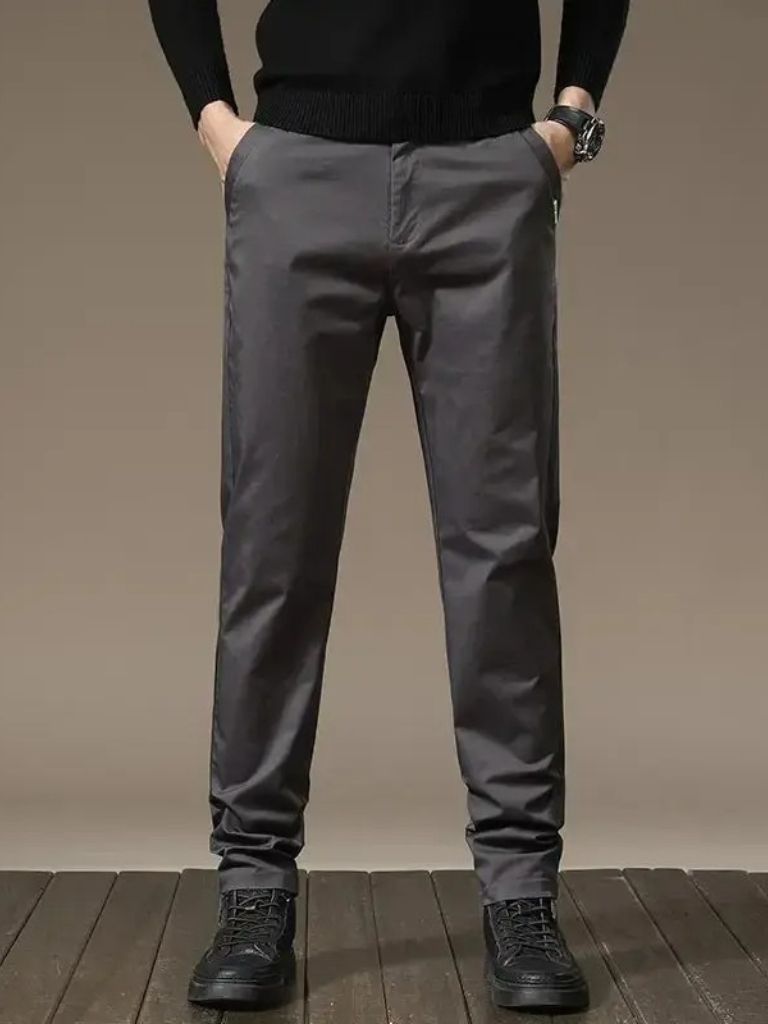 Essential Straight Trousers - Covent & Co