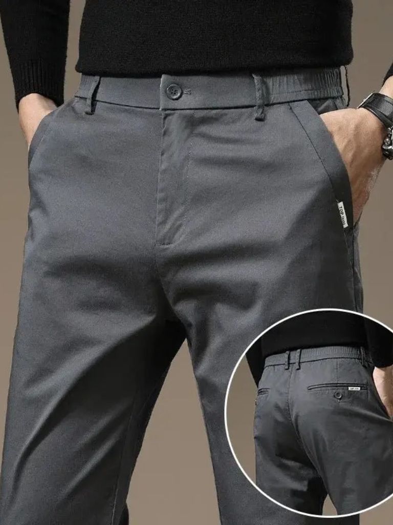 Essential Straight Trousers - Covent & Co