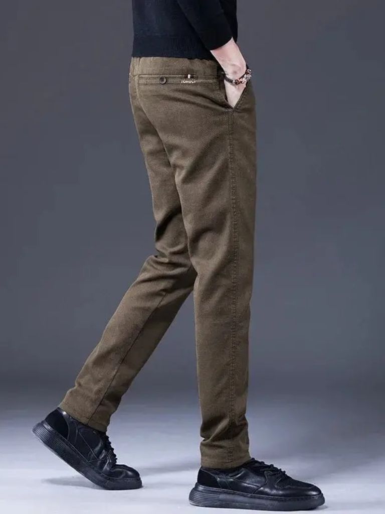 Essential Stretchy Straight Trousers - Covent & Co