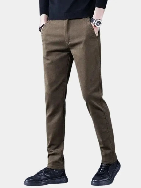 Essential Stretchy Straight Trousers - Covent & Co