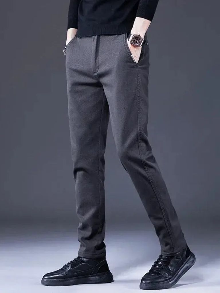 Essential Stretchy Straight Trousers - Covent & Co