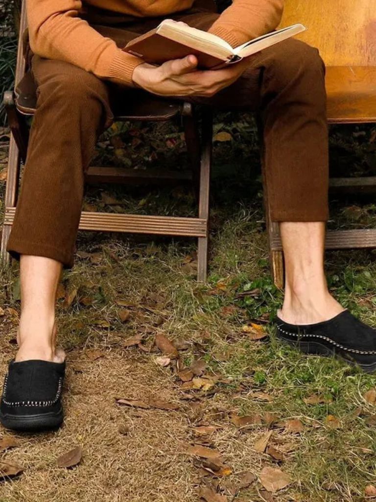 Heritage Luxe Lined Slippers - Covent & Co