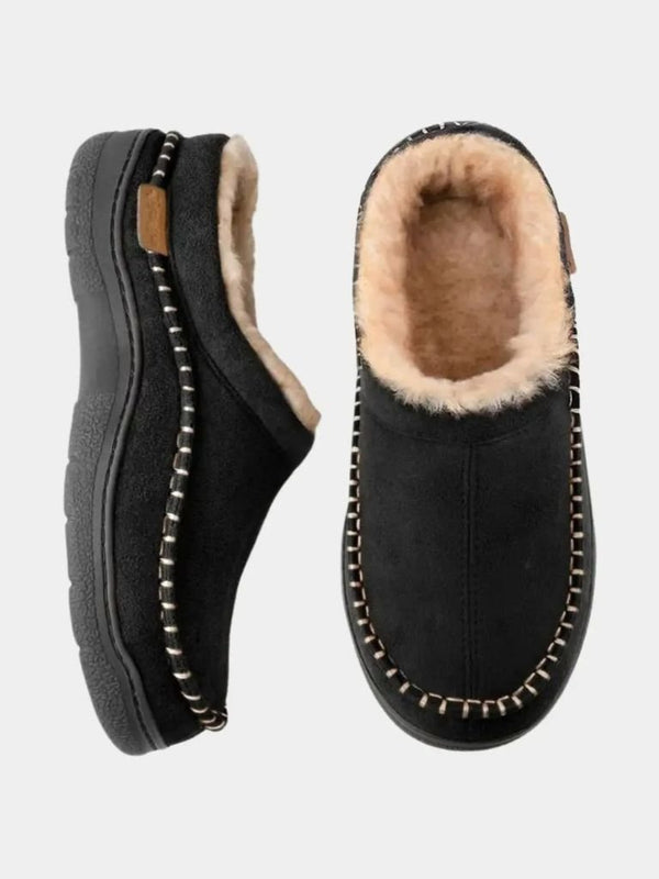 Heritage Luxe Lined Slippers - Covent & Co