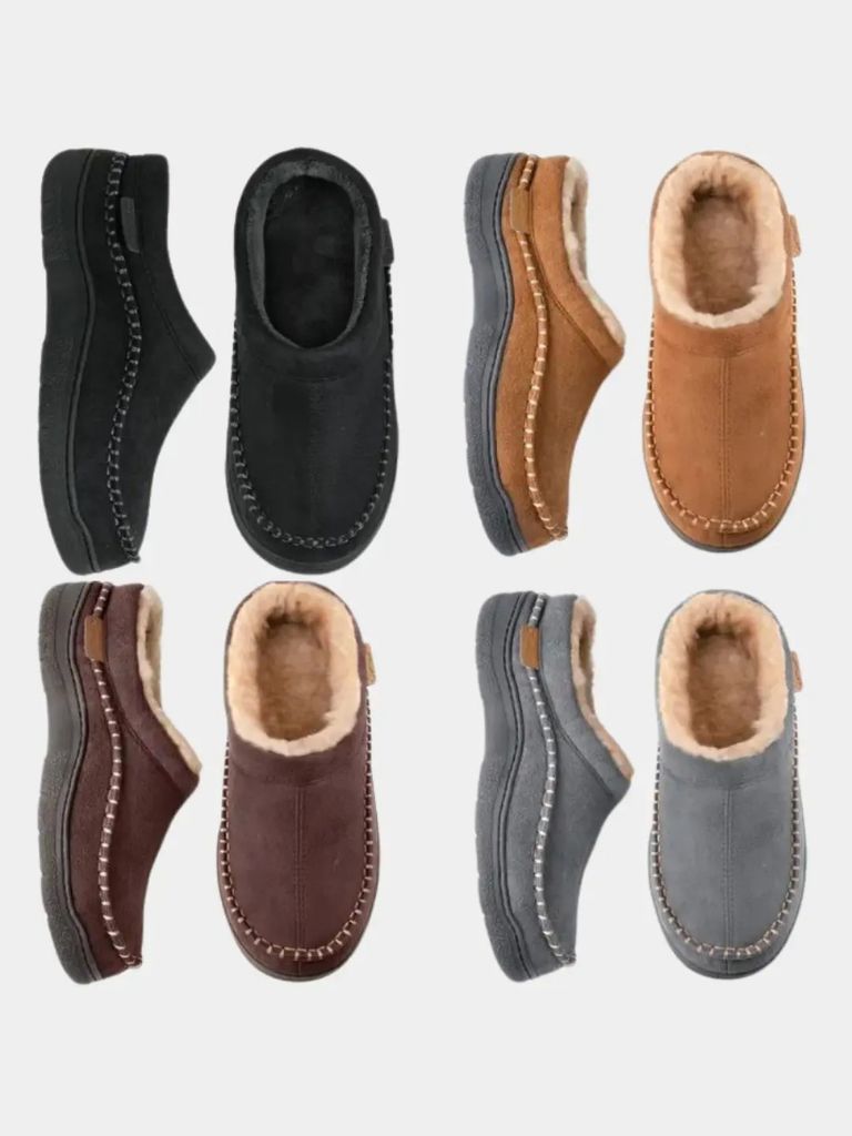 Heritage Luxe Lined Slippers - Covent & Co