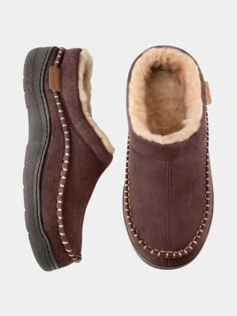 Heritage Luxe Lined Slippers - Covent & Co