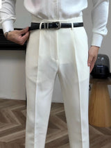 Hollywood Classic Trousers (Belt Included) - Covent & Co