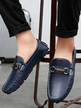 Italian Design Leather Loafers - Covent & Co