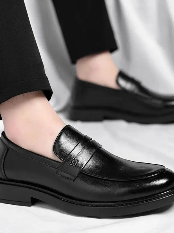Leather Male Shoes Men Business - Covent & Co