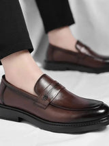 Leather Male Shoes Men Business - Covent & Co