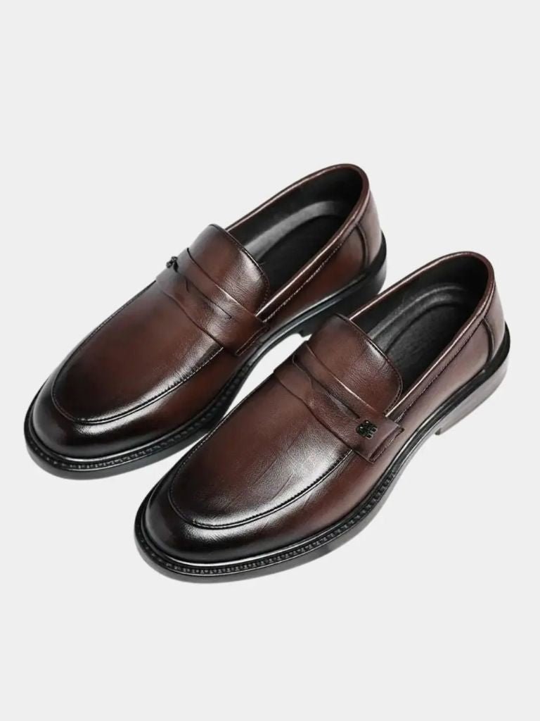 Leather Male Shoes Men Business - Covent & Co
