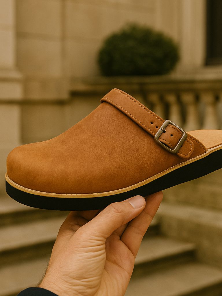Men´s Leather Clog - Covent & Co