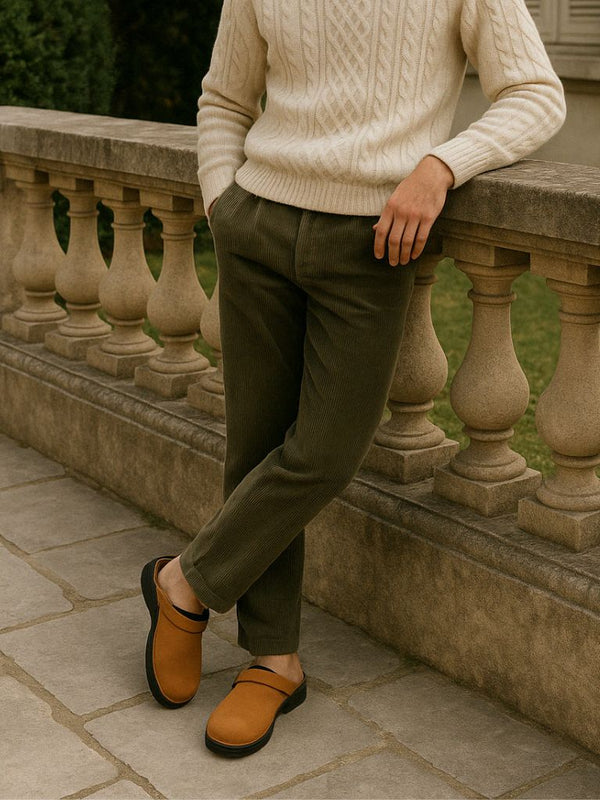 Men´s Leather Clog - Covent & Co
