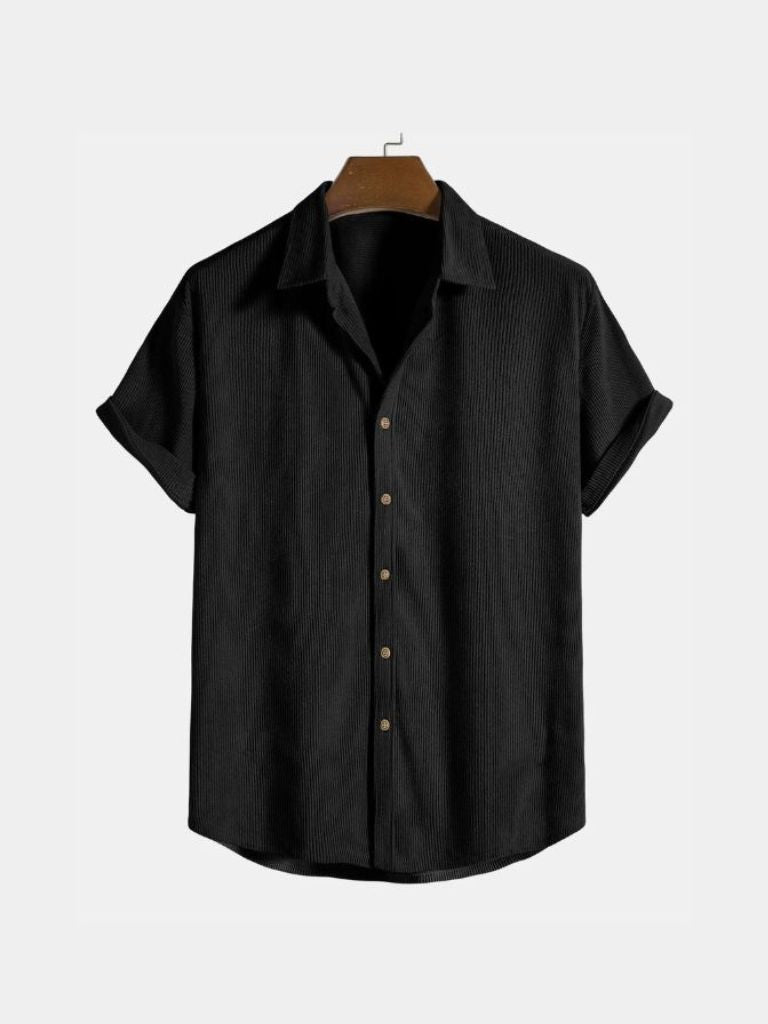 Minimalist Corduroy Shirt - Covent & Co