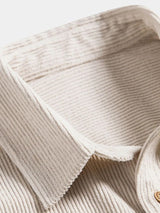 Minimalist Corduroy Shirt - Covent & Co