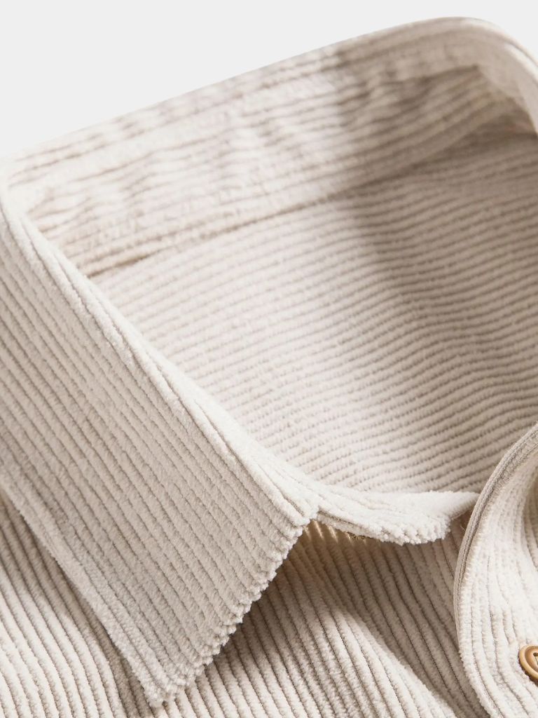 Minimalist Corduroy Shirt - Covent & Co