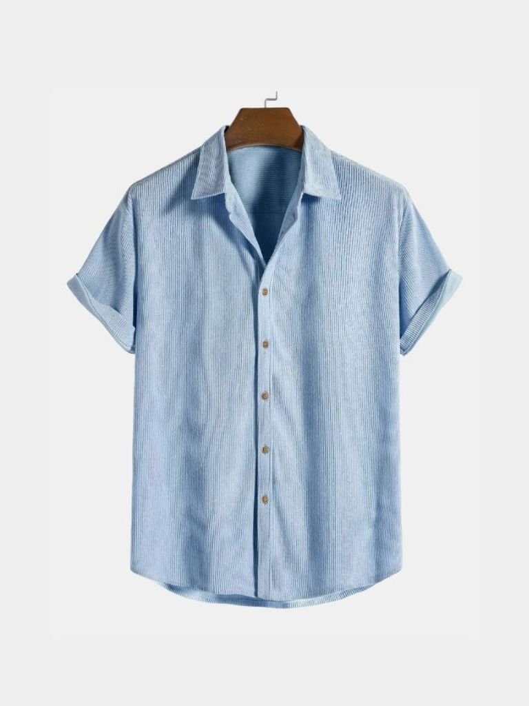 Minimalist Corduroy Shirt - Covent & Co