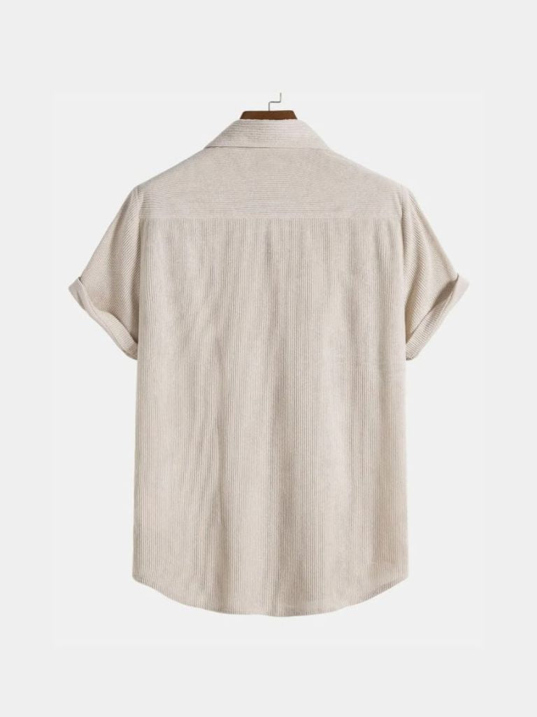 Minimalist Corduroy Shirt - Covent & Co