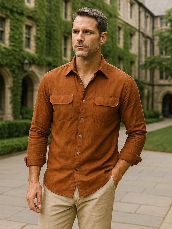 Minimalist Long Sleeve Shirt - Covent & Co