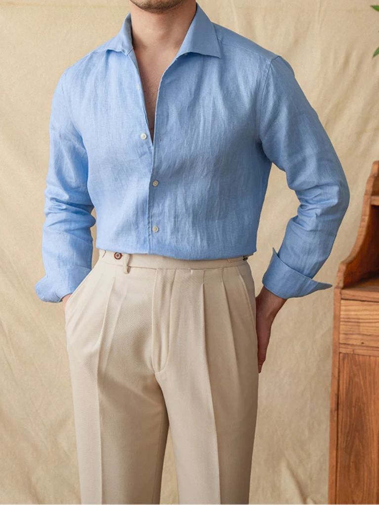 Minimalist Long Sleeve Shirt - Covent & Co