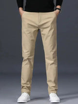 Minimalist Straight Trousers - Covent & Co