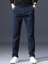 Minimalist Straight Trousers - Covent & Co