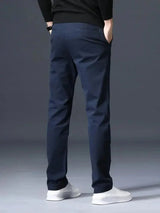 Minimalist Straight Trousers - Covent & Co