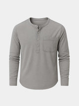 Nash Henley Long Sleeve Shirt – Covent & Co