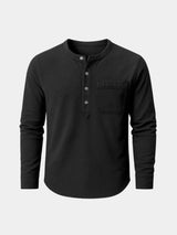 Nash Henley Long Sleeve Shirt – Covent & Co