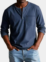 Nash Henley Long Sleeve Shirt – Covent & Co