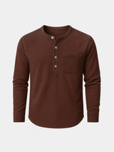 Nash Henley Long Sleeve Shirt – Covent & Co