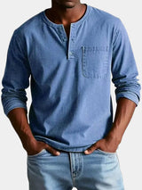 Nash Henley Long Sleeve Shirt – Covent & Co