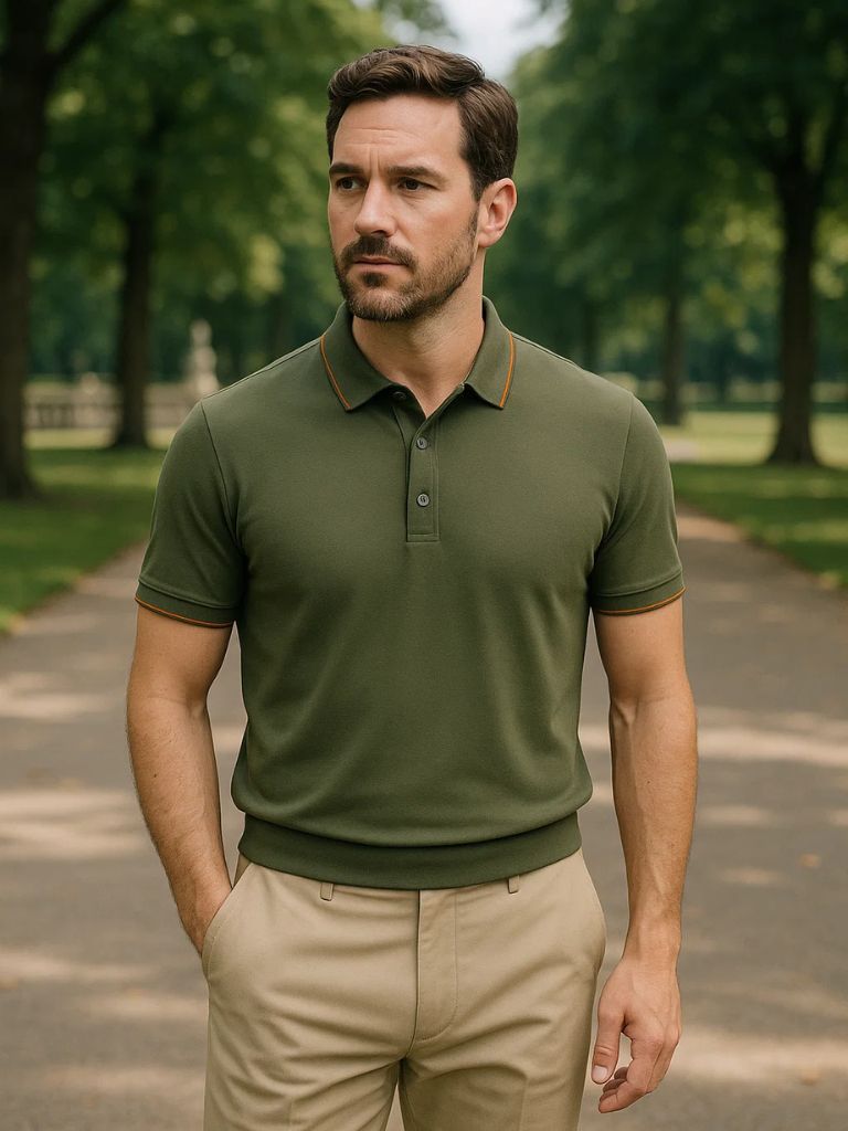 Noble Knit Polo Shirt - Covent & Co