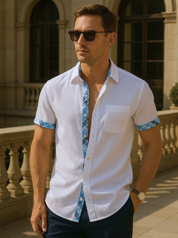 Ocean Detail Casual Shirt - Covent & Co