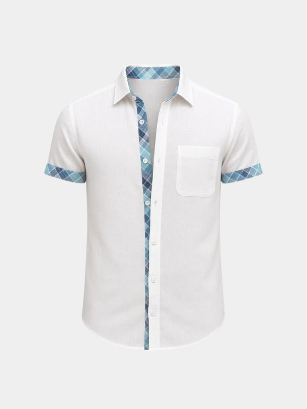 Ocean Detail Casual Shirt - Covent & Co