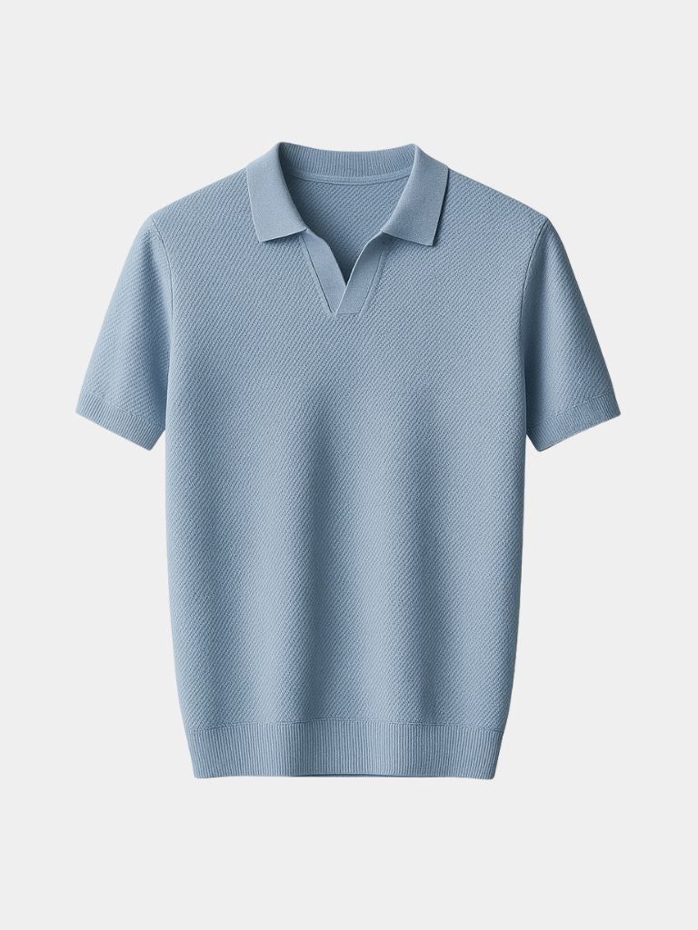 Old Money Cotton Polo Shirt - Covent & Co