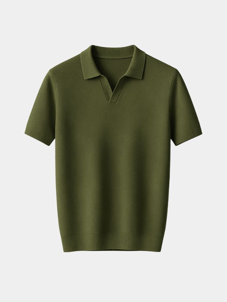 Old Money Cotton Polo Shirt - Covent & Co