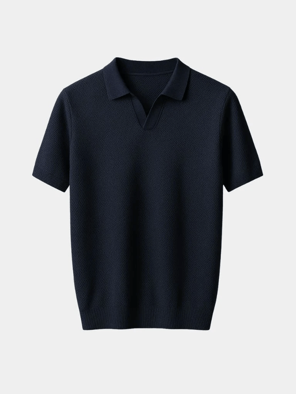 Old Money Cotton Polo Shirt - Covent & Co