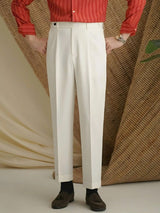 Premium Classic Elastic Trousers - Covent & Co