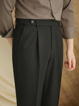 Premium Classic Elastic Trousers - Covent & Co
