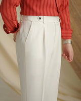Premium Classic Elastic Trousers - Covent & Co