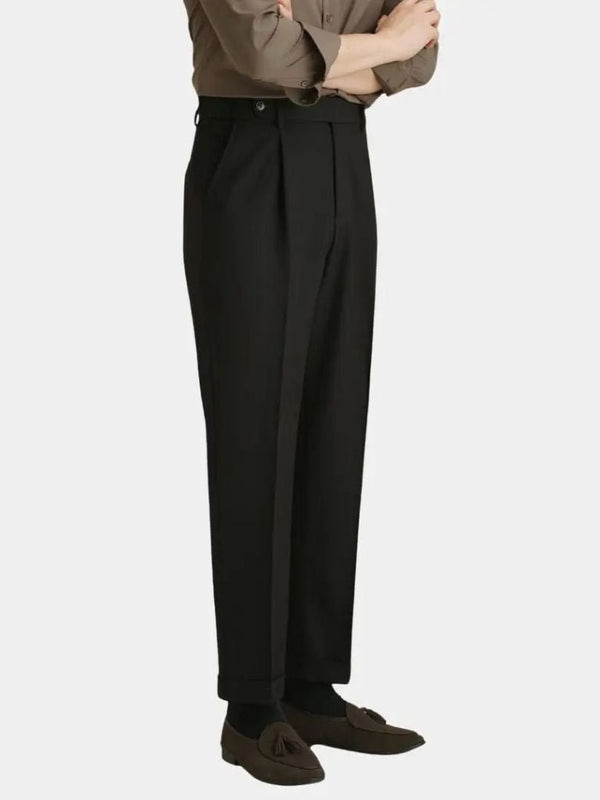 Premium Classic Elastic Trousers - Covent & Co