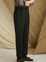 Premium Classic Elastic Trousers - Covent & Co